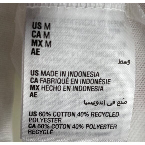 Style & Co Womens Small / Medium (See Measurements) Perf Tee White Graphic Tee - Picture 9 of 9